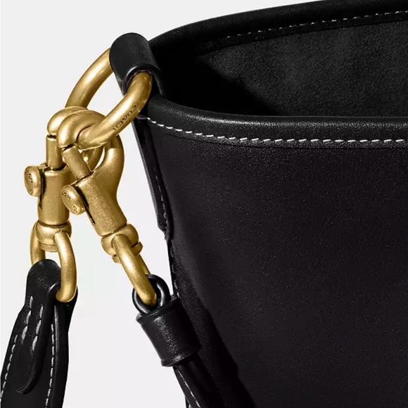 Coach glovetanned Dakota Bucket Bag black - Picture 8 of 11